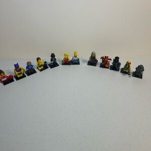 LEGO Minifigures 12 total